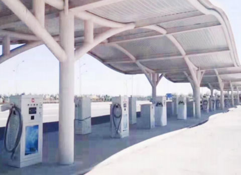 寧夏公交站60kw單槍直流充電樁(圖1)